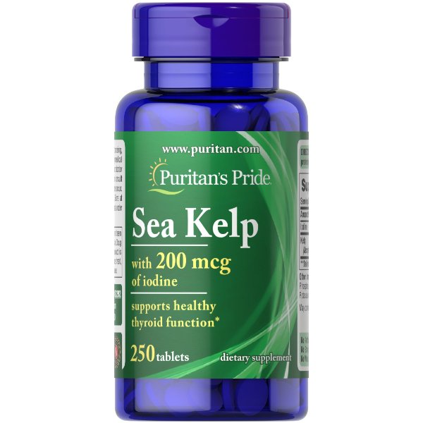 Puritan’s Pride Sea Kelp with 200 mcg of Iodine by 250 tablets - Maxhub ...