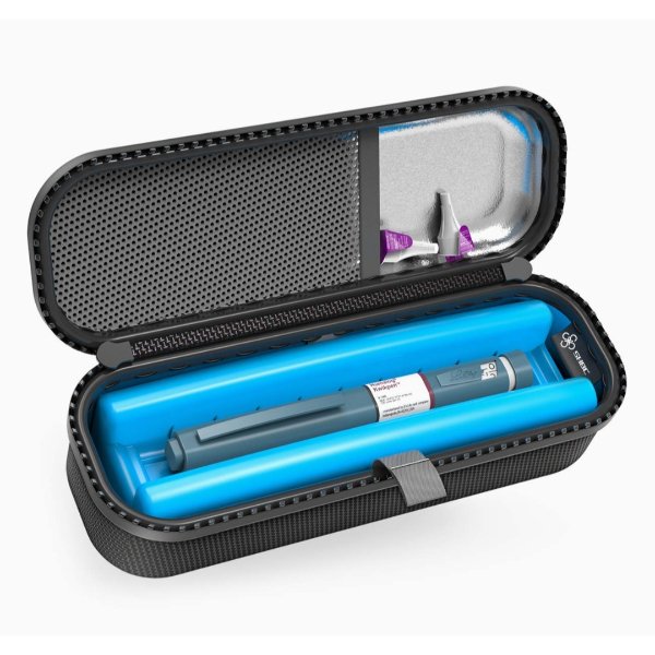 Insulin Travel Case - Insulated Cooler Travel Bag for Diabetic Insulin Pen  and Vials Storage with 2 Cooling Ice Packs (Blue) | Walmart Canada