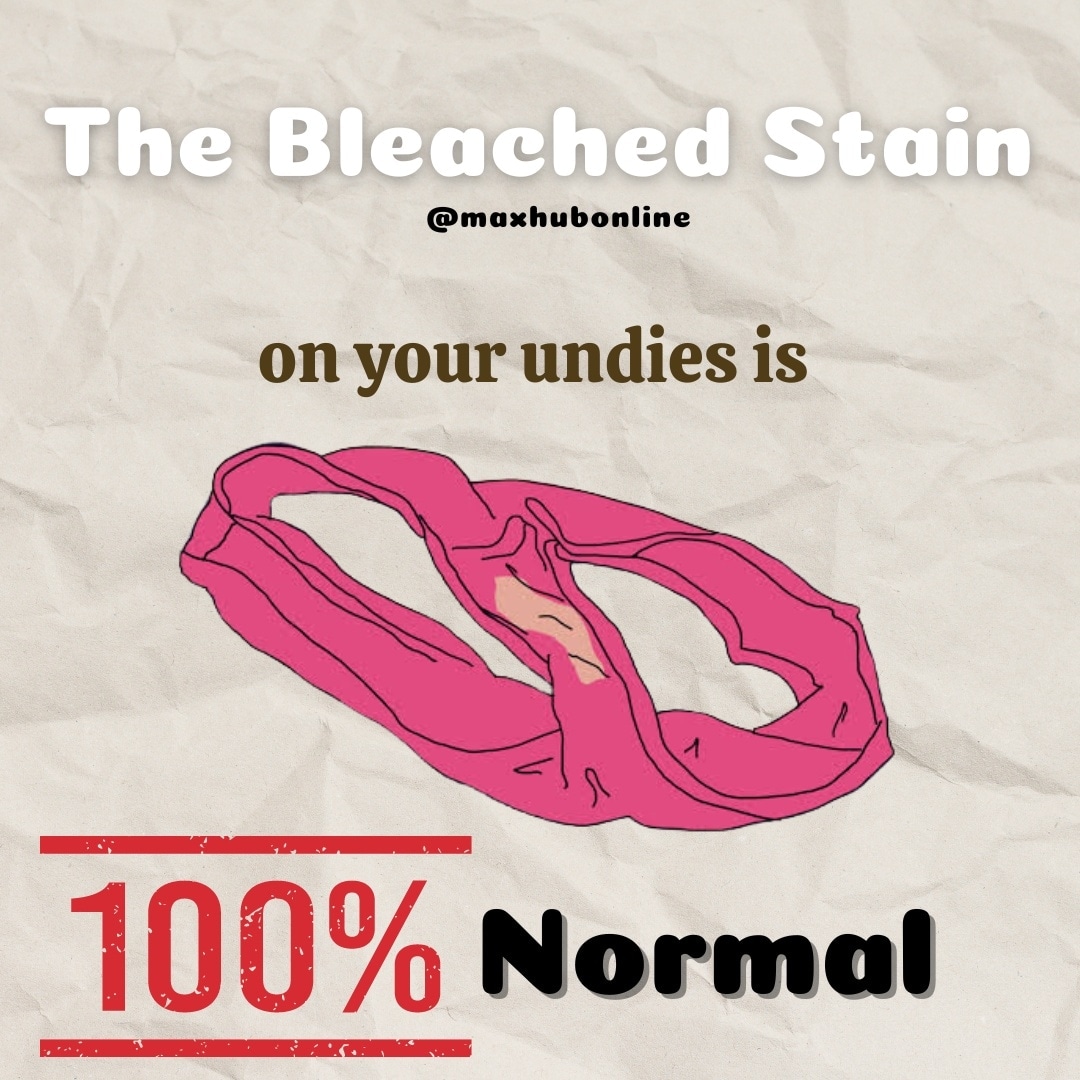 This Is Why People With Vaginas Get Bleached Stains In Their