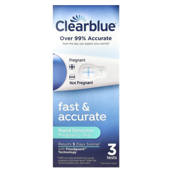 Clearblue Rapid Detection
Pregnancy Test by 3Tests