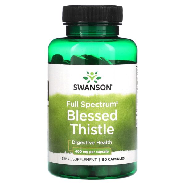 Swanson Blessed Thistle 400mg by 90 Capsules