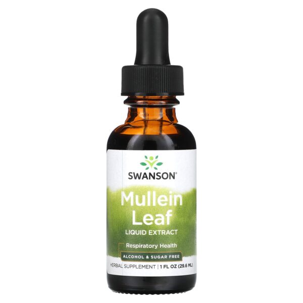 Swanson Mullein Leaf 1000mg Liquid Extract 29.6ml