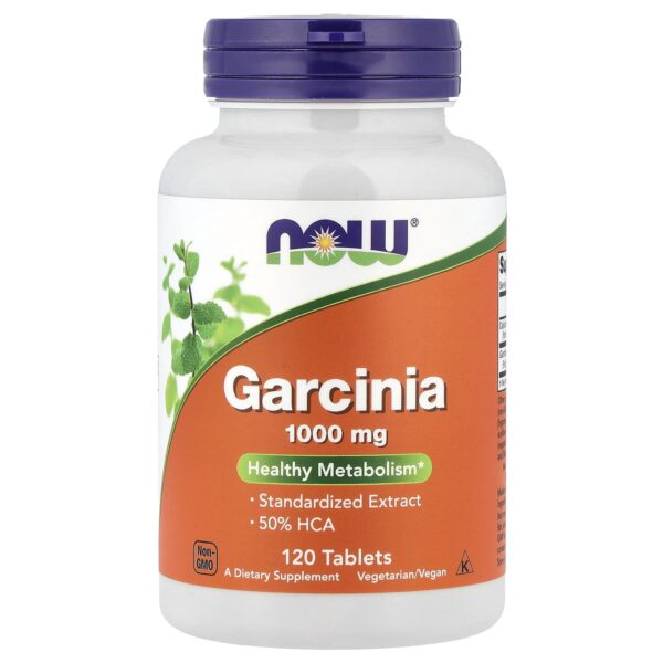 Now Garcinia 1000mg by 120 Tablets