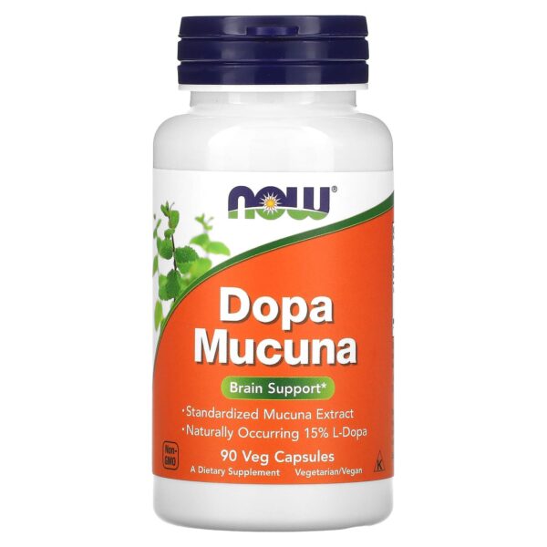 Now Dopa Mucuna 400mg by 90 Capsules