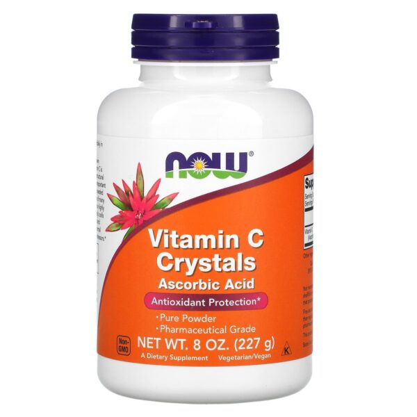 Now Vitamin C 1100mg  Crystals 227g