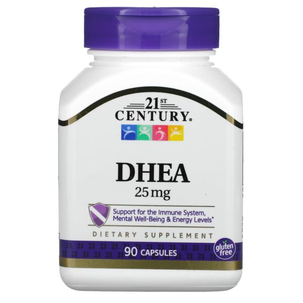 21st Century DHEA 25mg by 90 Capsules