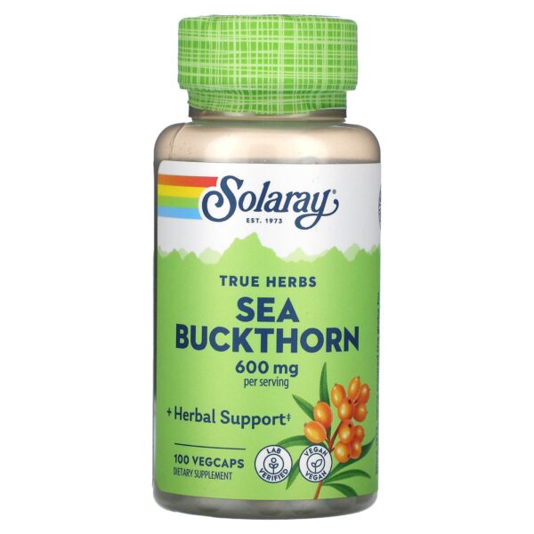 Solaray Sea Buckthorn Omega-7 300mg 100 Capsules