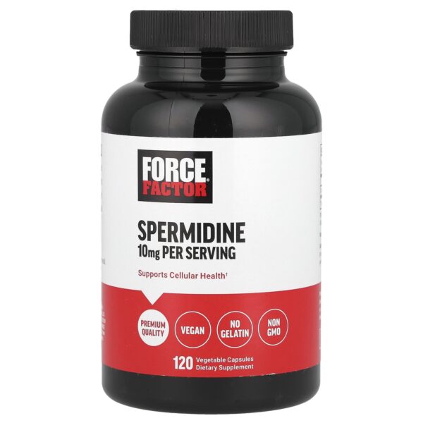Force Factor Spermidine 5mg by 120 Capsules